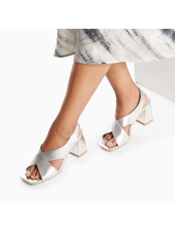 Sandales Lauren Silver