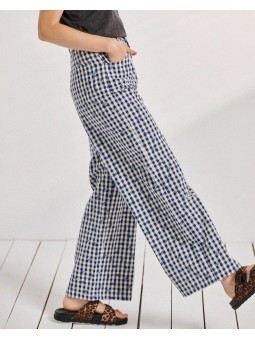 Pantalon PALI à carreaux...