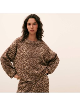 SWEAT VIKO leopard
