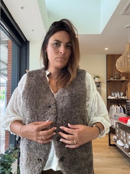 Gilet sans manches  brown