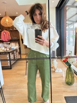 Pantalon Cambridge Olivier