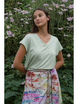 Tee shirt Ivory amande