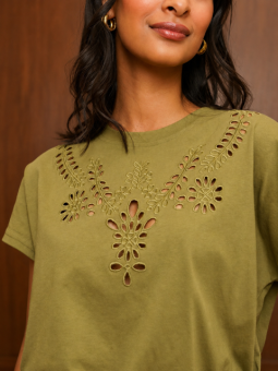 Tee shirt SIENNA olive