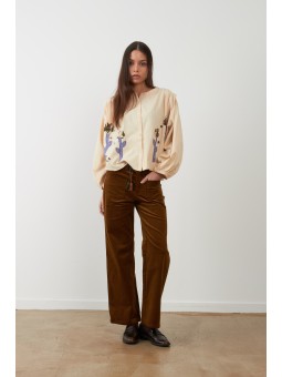 Pantalon CANELLE olive