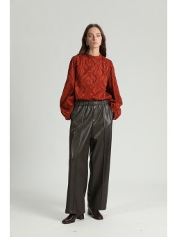Pantalon PIEL S26249153 Brown