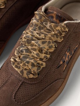 Baskets AURA EMBLEM Leopard