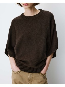 Pull oversize manches...